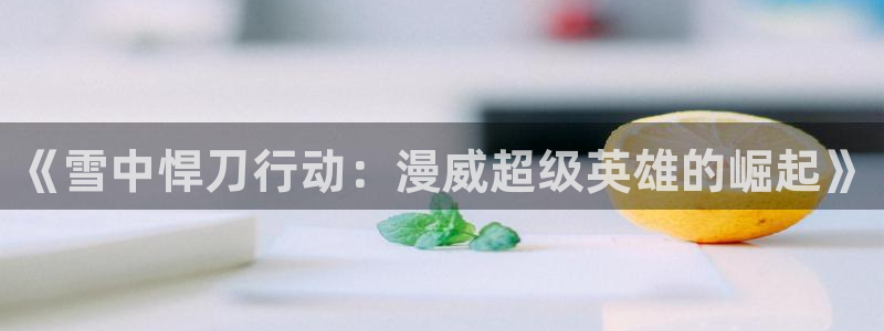 omofun纯净版无广告：《雪中悍刀行动：漫威超级英雄的崛起》