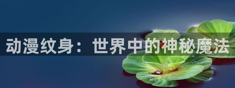 omofun动漫app下载：动漫纹身：世界中的神秘魔法